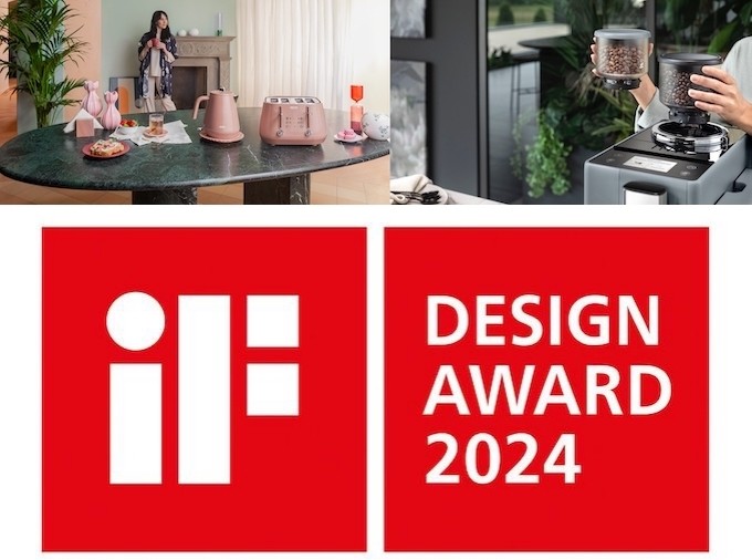 De'Longhi remporte 4 IF Design Awards 2024 dont 3 pour la machine à café Rivelia