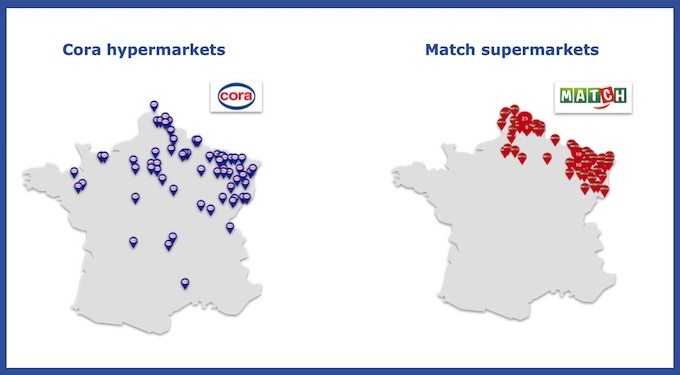 L’acquisition de Cora et Match va renforcer Carrefour dans les régions Nord et Grand Est