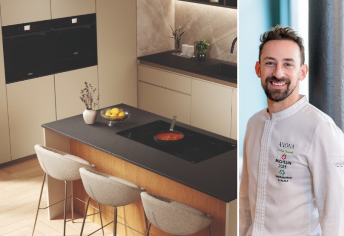 Les recettes du chef étoilé Thibaut Spiwack rythment le lancement des nouveautés Whirlpool